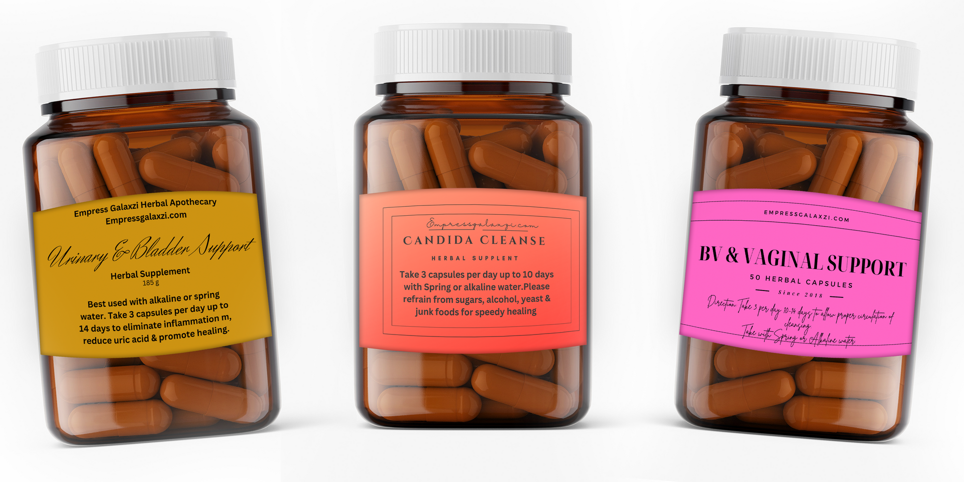 Feminine care, herbal pills; natural remedy; vaginal 