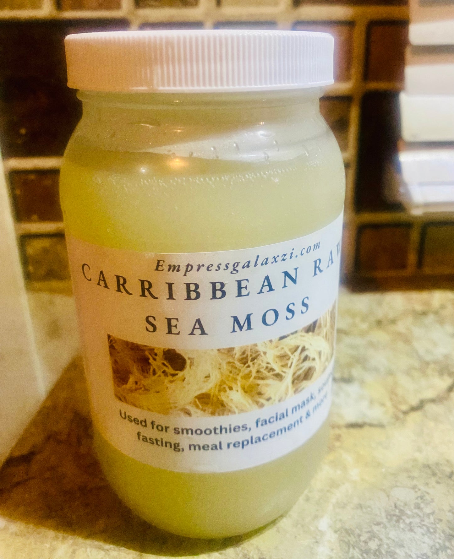 Plain Caribbean Sea Moss Gel