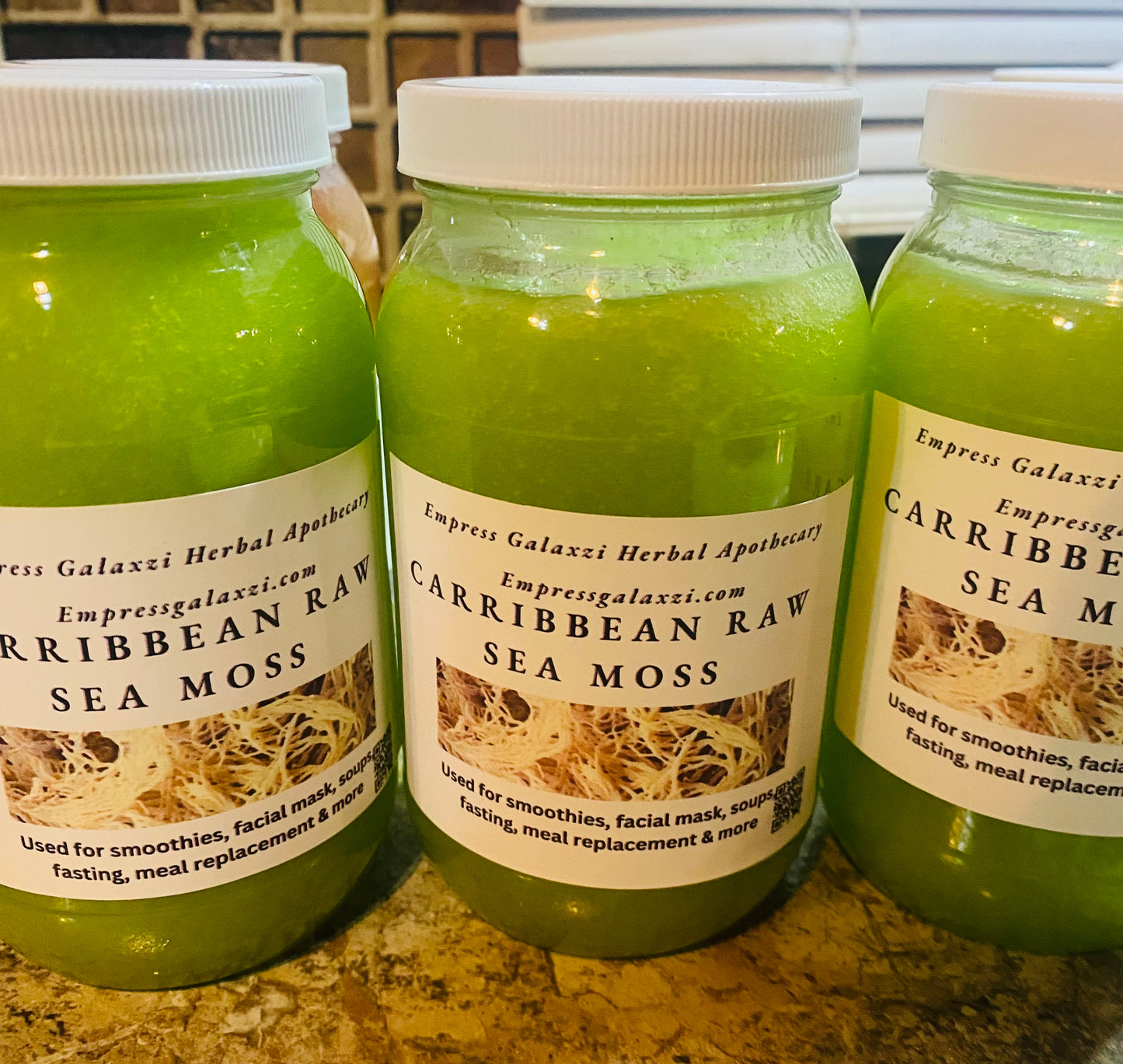 Flavored Caribbean Sea Moss (Juices & Jars)