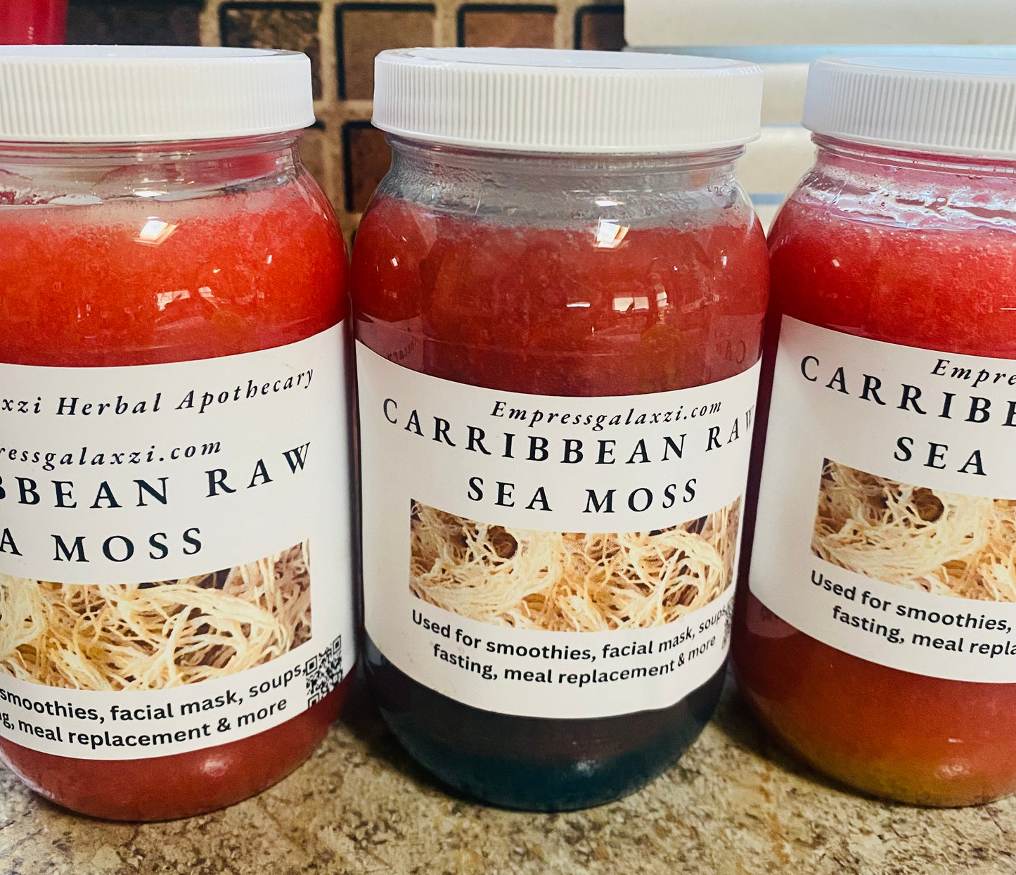 Flavored Caribbean Sea Moss (Juices & Jars)