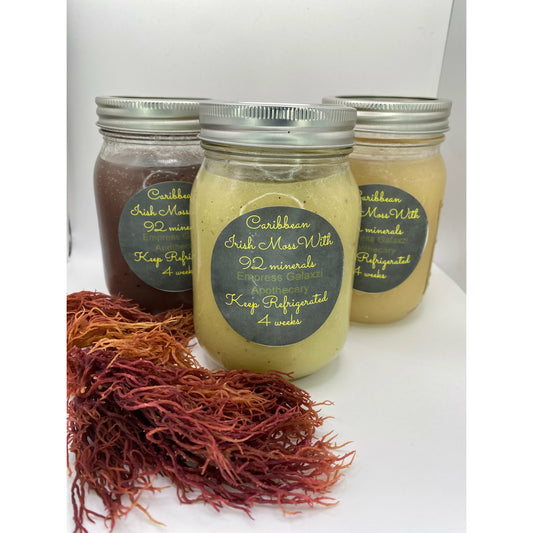 Flavored Caribbean Sea Moss (Juices & Jars)