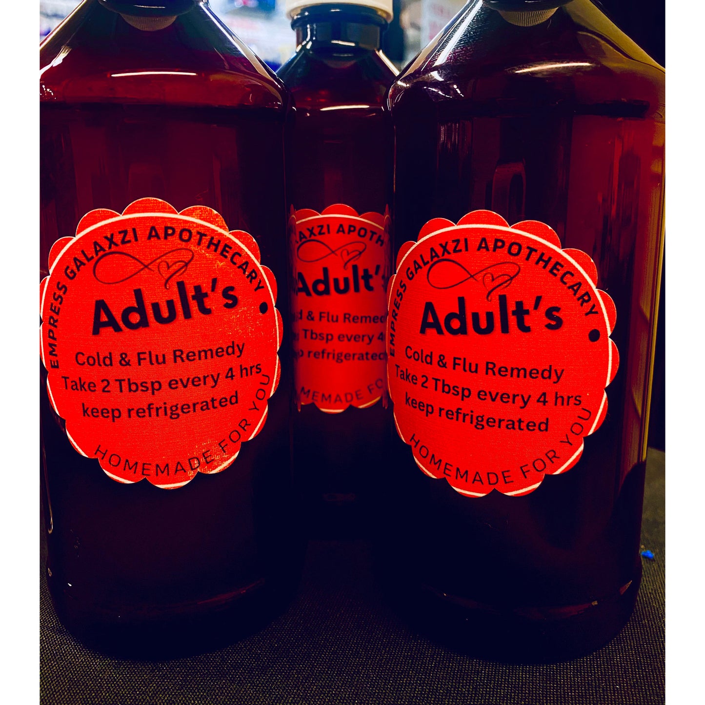 Adults cough syrup