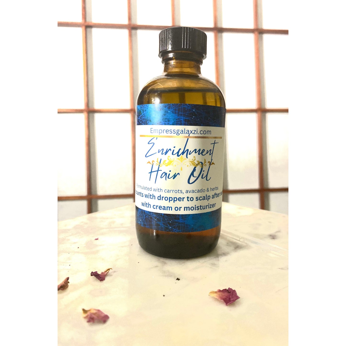 Enrichment hair oil