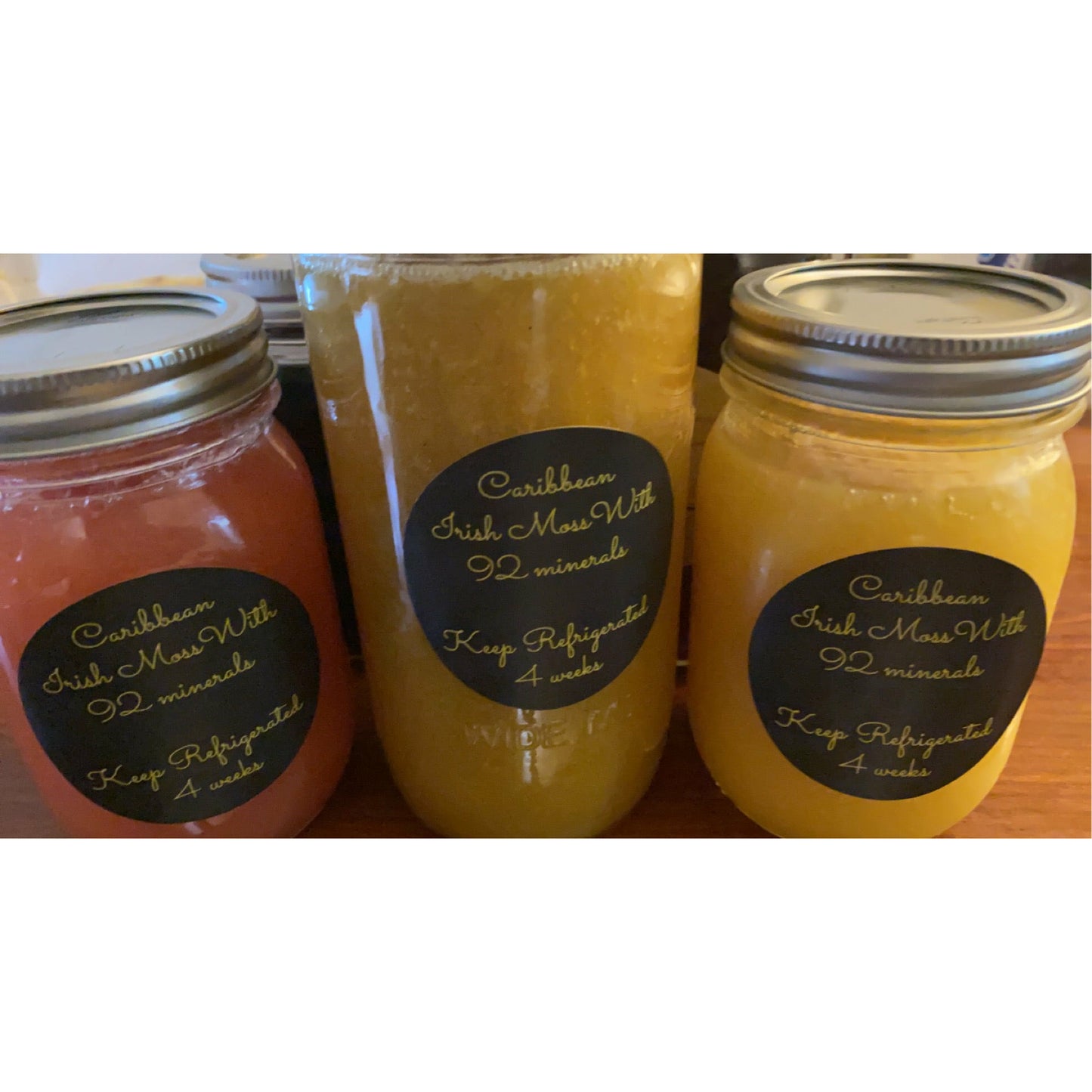 Flavored Caribbean Sea Moss (Juices & Jars)